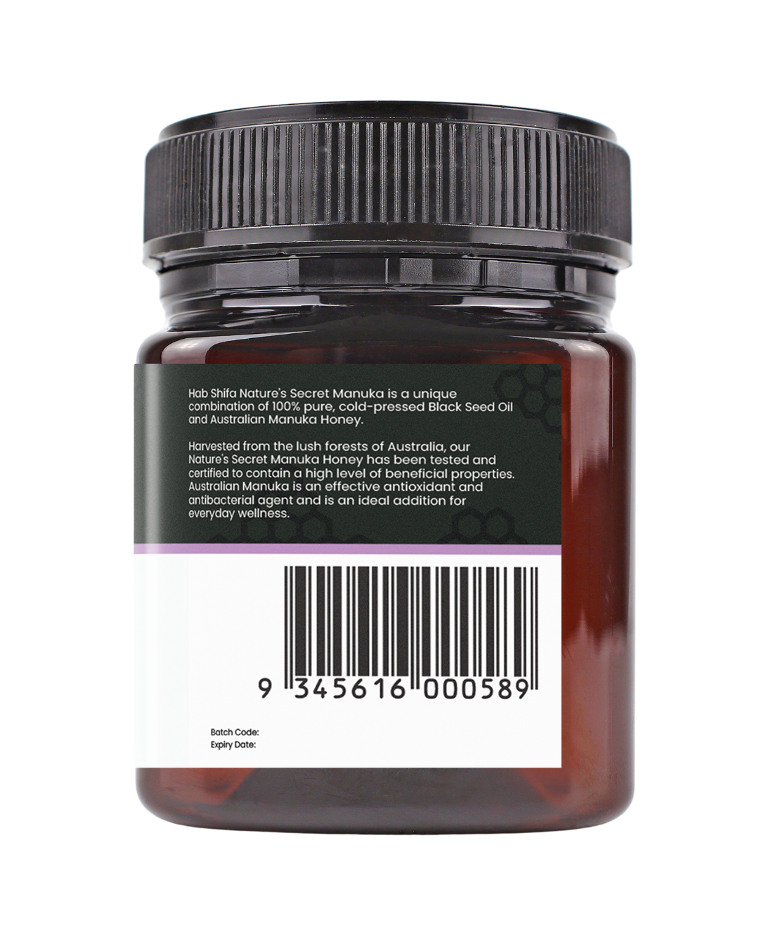 Manuka Honey (MGO100+) with Black Seed Oil 250g