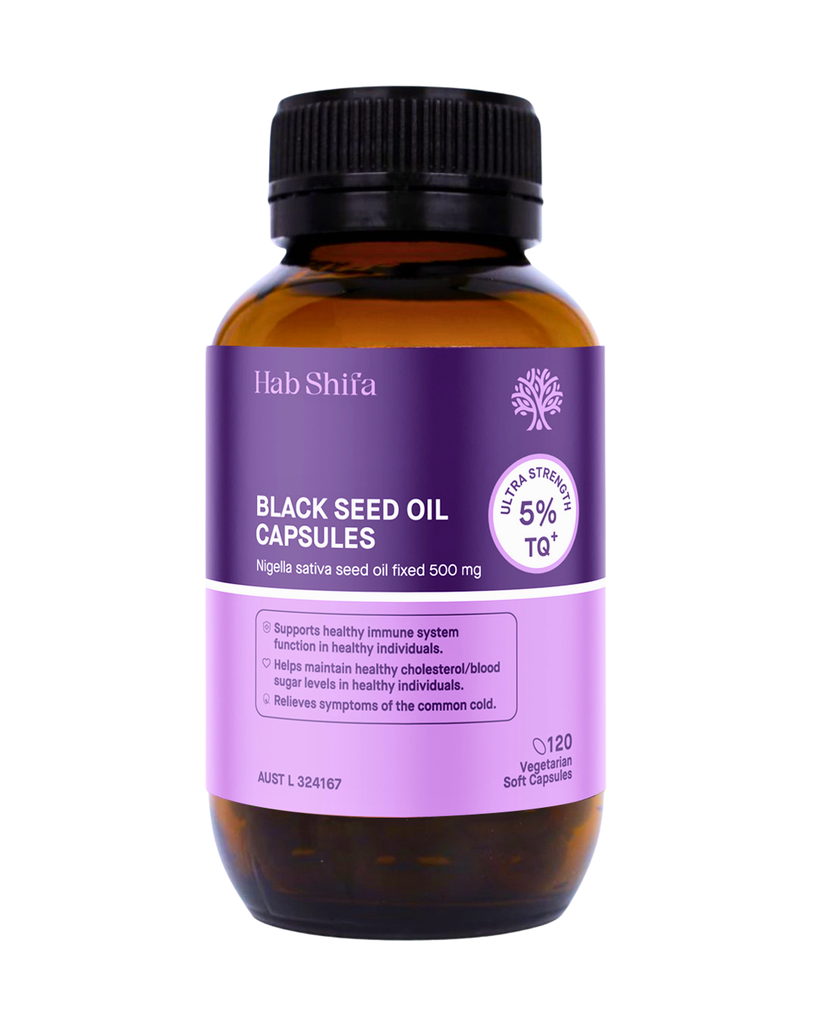 TQ+ Ultra Strength Black Seed Oil 120 Capsules