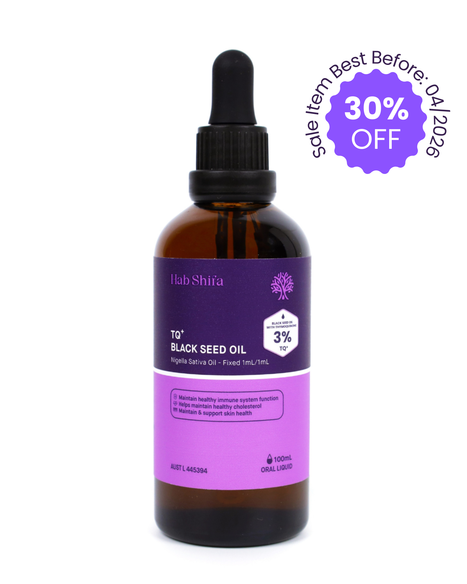 3% TQ Black Seed Oil