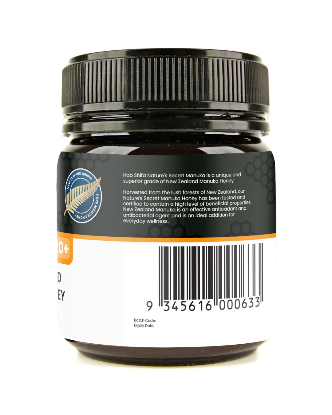 Hab Shifa Manuka Honey New Zealand (UMF 20+)MGO850+ 250g - Hab Shifa