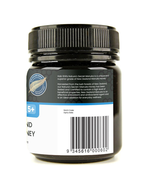 New Zealand Manuka Honey MGO100+ (UMF 5+) - Hab Shifa