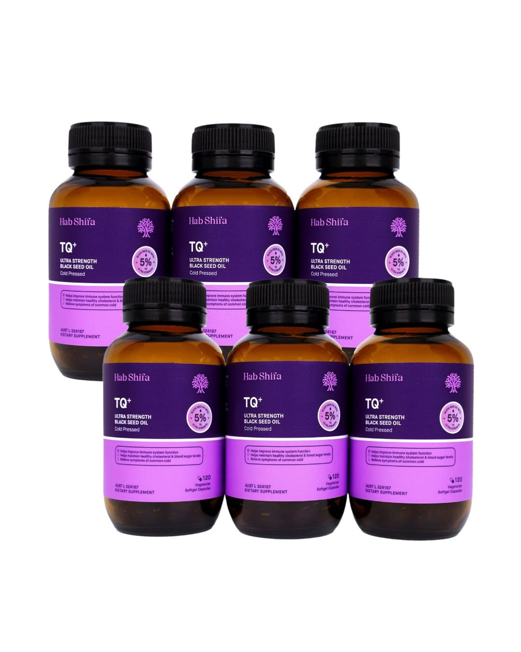 TQ+ Activated Black Seed Oil 120 Capsules
